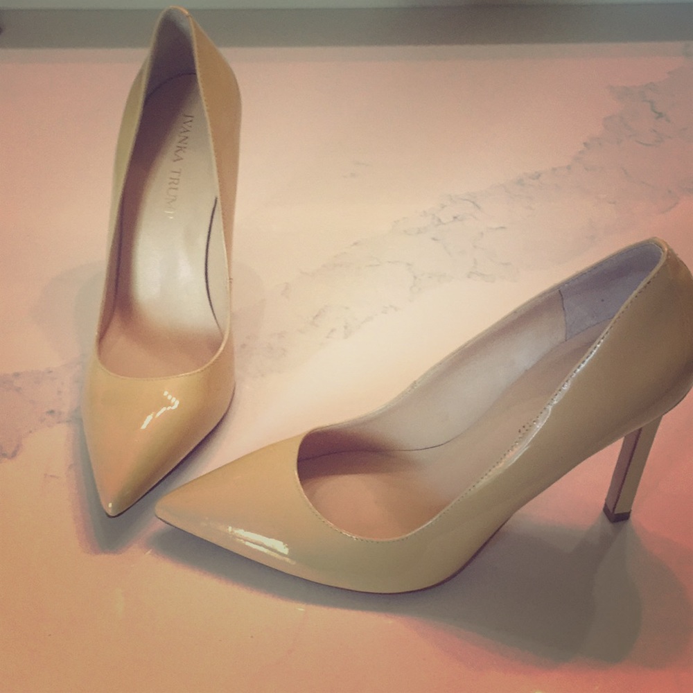 Patent leather heels